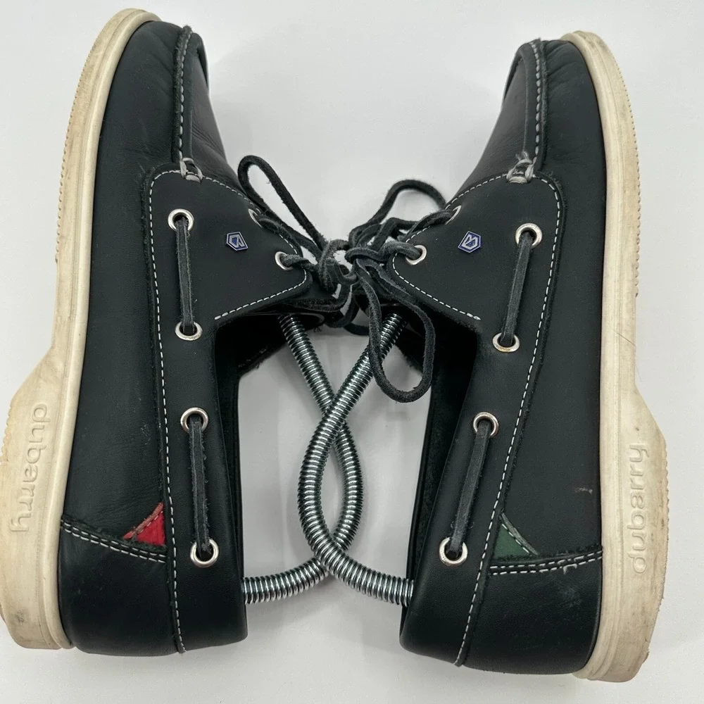 Dubarry‎ of Ireland Admirals Deck Shoes Womens Size 6 Blue Two Eye Soft Durable